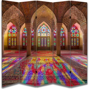 Mimari Temalı Özel Tasarım Paravan Room Divider 180 x 200 cm