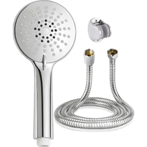 Elmas 5 Fonksiyon El Duşu , Örgülü Duş Hortumu ve Mafsal