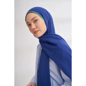 Müslin Biyeli Şal  -90 x 200- 3352-02