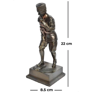 Büyük Taarruz Atatürk Heykeli Biblo - Büyük Boy (22 cm)