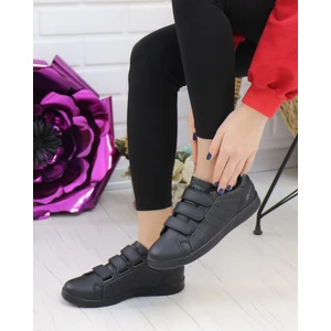 MP 2518 Siyah UNISEX Cırtlı Günlük Spor Ayakkabı