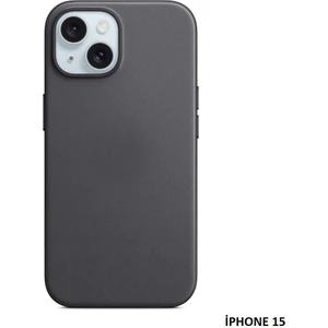 iPhone 15 Için Magsafe Özellikli Mikro Dokuma Kılıf