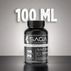 Saga Kimya Wilmar-Mrck Salt Gliserin Propilen Glikol Base Nbase 100 ml 18 Mg 80/20 Vg/pg