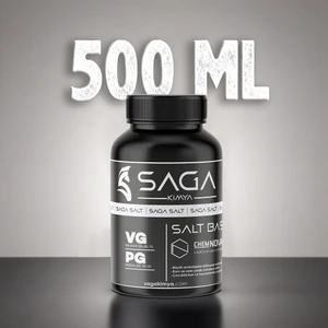 Saga Kimya Wilmar-Mrck Salt Gliserin Propilen Glikol Base Nbase 500 ml 18 Mg 80/20 Vg/pg