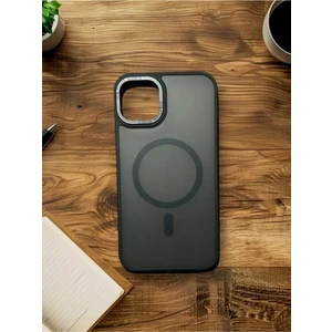 IPhone 11 Magsafe Özellikli Yanları Silikon Tuş Takımı Yumuşacık Lüks Kılıf