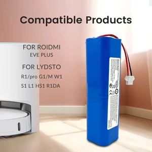 14.4v 5200mah H18650ch-4s2p Robot Pil Için Xiaomi Lydsto R1 / G2 Wiami Fx11 (Kapasite )