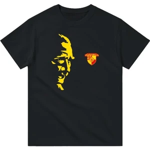 Göztepe Atatürk'ün Izindeyiz Kısa Kollu Bisiklet Yaka T-Shirt