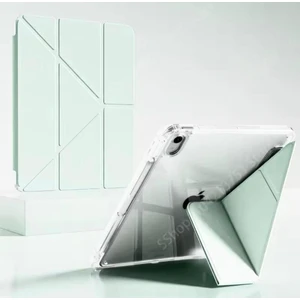 Apple iPad 7/8/9 Nesil Uyumlu Uyku Modu Kalemlik Bölmeli 3 Katlamalı Kılıf