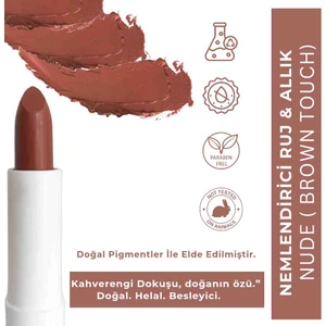 Doğal Nemlendirici Renkli Ruj