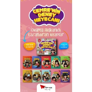 Cemre'nin Deney Heyecanı Seti (10 Kitap Set) - 2. Sınıf