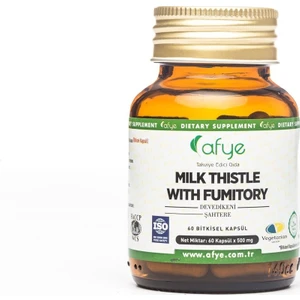 Milk Thistle With Fumitory 60 Kapsül