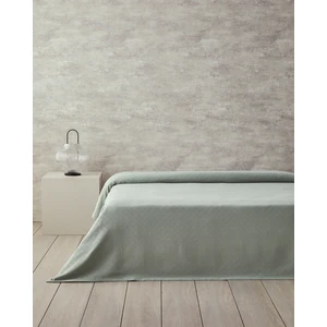 English Home Plain Pamuklu Çift Kişilik Pike 200X220 cm Yeşil