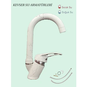 Kevser Su Armatürleri Renkli Mutfak Evye