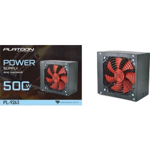 PL-9261 500W 12CM Kutulu Power Supply