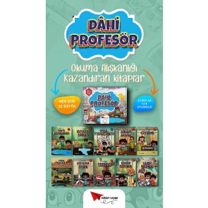 Dahi Profesör Seti (10 Kitap Set) - 2. Sınıf