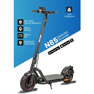 N85 Elektrikli Scooter | Yenilikçi Teknoloji, Zarif Tasarım, Üstün Konfor, Güvenli Sürüş