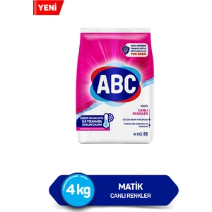 Abc Matik Toz Deterjan Color 4 kg