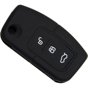 Ford Fiesta Focus Courier B-C Max Kuga Silikon Anahtar Kılıfı