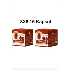Livy Coffee Dolce Gusto, Uyumlu Chocolate Kapsül Kahve 8x2 16 Kapsül