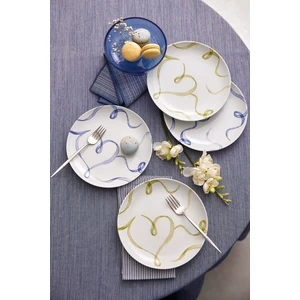 Kütahya Porselen Grazia 4 Parça 21 cm Pasta Tabağı