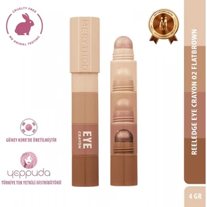 Reeledge Eye Crayon 02 Flatbrown - 4 Renkli Eye Crayon