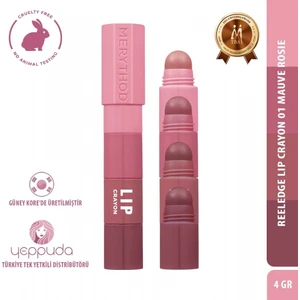 Reeledge Lip Crayon 01 Mauve Rosie - 4 Renkli Lip Crayon