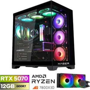 Lexus X260 Ryzen 7 7800X3D 32GB Ddr5 Ram 1tb M.2 Nvme SSD 12GB RTX5070 Sıvı Soğutmalı Oyuncu Hazır Sistem