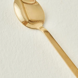 Milano 6'lı Çay Kaşığı Seti Gold