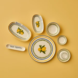 Lemoncello Porselen 26 Parça 6 Kişilik Kahvaltı Takımı