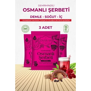 Osmanlı Şerbeti 3x1.5 lt Demirhindi Şerbeti Ramazan Şerbeti Doğal Şerbet