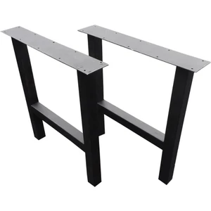 Kare Tasarım Sehpa Ayağı Bench Ayağı 1 Takım