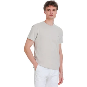 Taş Regular Fit 100% Pamuk Bisiklet Yaka Tişört