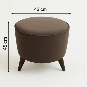 Yuvarlak Puf  Makyaj Koltuğu