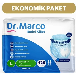 Dr Marco Dr.marco Yetişkin Emici Külot Large 120 Adet