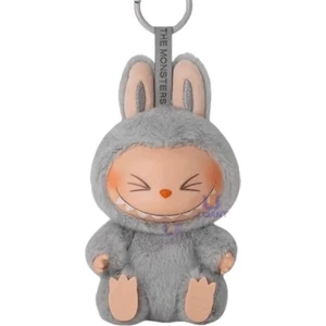 Orijinal Labubu Anahtarlık Blind Box Have A Seat Serisi Emaye Yüz Labubu Anime Model Çanta Kolye Oyuncak beyaz (Yurt Dışından)