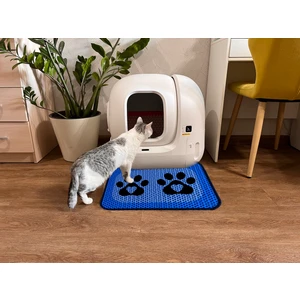 Elekli Tuvalet Önü Desenli Kedi Kumu Paspası 45 x 60 cm