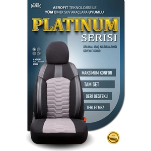 Hyundai Bayon (2021-2024) Uyumlu Tam Set Oto Koltuk Kılıfı Platınum Serisi .1