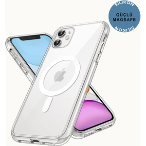 Apple iPhone 11 Şeffaf Magsafe Kılıf Mtl Aksesuar
