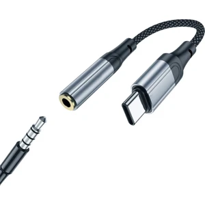 Samsung A53 A54 A55 A56 Uyumlu Type C 3.5mm Çevirici Jack Aparat Kulaklık Dönüştürücü Type-C
