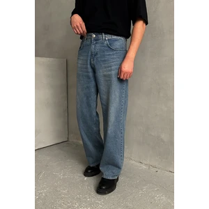Erkek Ekstra Baggy Jean Pantolon