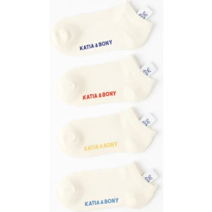 Çocuk Aksesuarlı 4'lü Paket Step Çorap