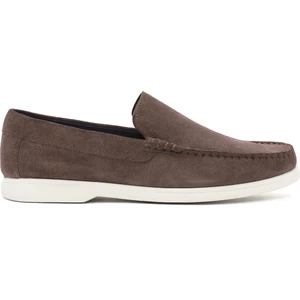 Fly Erkek Vizon Süet Deri Loafer 25SFD631010