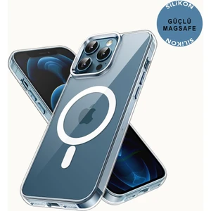 Apple iPhone 12 Pro Max Şeffaf Magsafe Kılıf Mtl Aksesuar