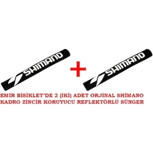 Zincir ve Kadro Koruyucu Reflektörlü Sünger 2 Adet Orijinal Bisiklet Aksesuarı