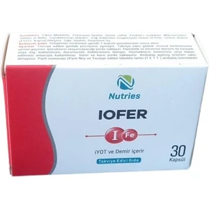 Nutries Iofer 30 Kapsül