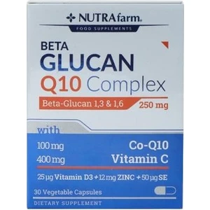 Nutrafarm Beta Glucan Q10 Complex 30 Kapsül