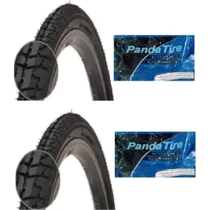 28 Jant 700x38c (40-622) (28x1.5/8-1.1/2) Bisiklet Dış Lastiği D2727 X 2 Adet + Plus Panda Iç Lastik Seti