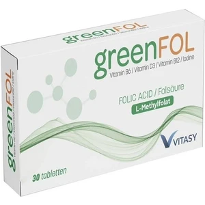 Vitasy Greenfol L-Methylfolat 30 Tablet