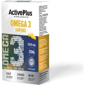 Active Plus Activeplus Omega 3 30 Yumuşak Kapsül