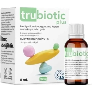 Trubiotic Plus Probiyotik Mikroorganizma Damla 8ml